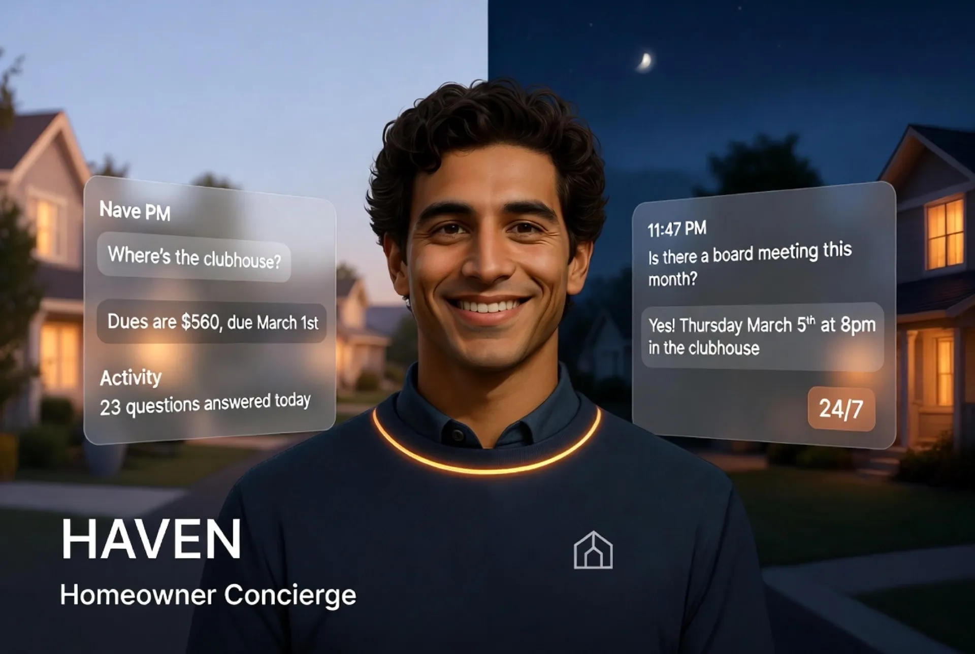 Haven — AI homeowner concierge for 24/7 HOA community support